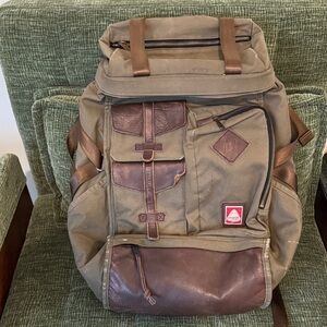 Jansport Olive and Brown vintage edition Backpack